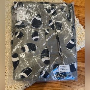 NWT still in packaging “cozee corner” football pajama pants size 1x